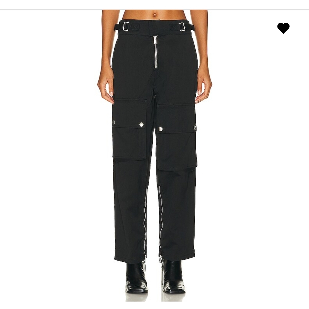 Stella McCartney Black Straight Leg Pants & Jumpsuits